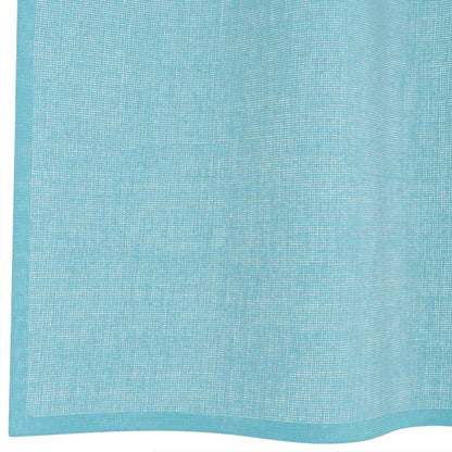 Tende in Voile con Occhielli 2 pz Turchese
