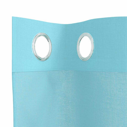 Tende in Voile con Occhielli 2 pz Turchese | homemem39