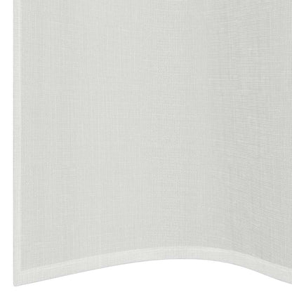 Tende in Voile con Occhielli 2 pz Bianco | homemem39