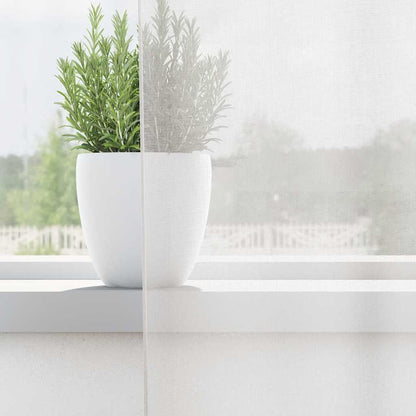 Tende in Voile con Occhielli 2 pz Bianco