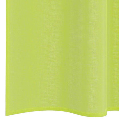 Tende in Voile con Tasche per Aste 2 pz Verde Mela | homemem39
