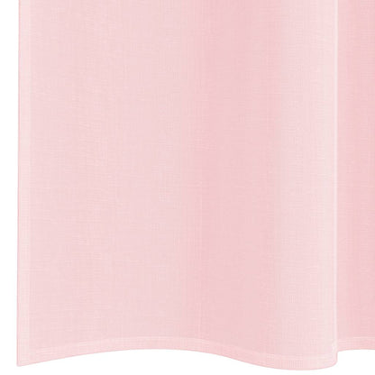 Tende in Voile con Tasche per Aste 2 pz Rosa Chiaro | homemem39