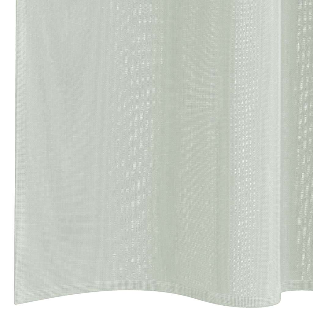 Tende in Voile con Tasche per Aste 2 pz Grigio Chiaro | homemem39