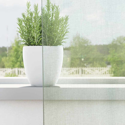 Tende in Voile con Tasche per Aste 2 pz Grigio Chiaro