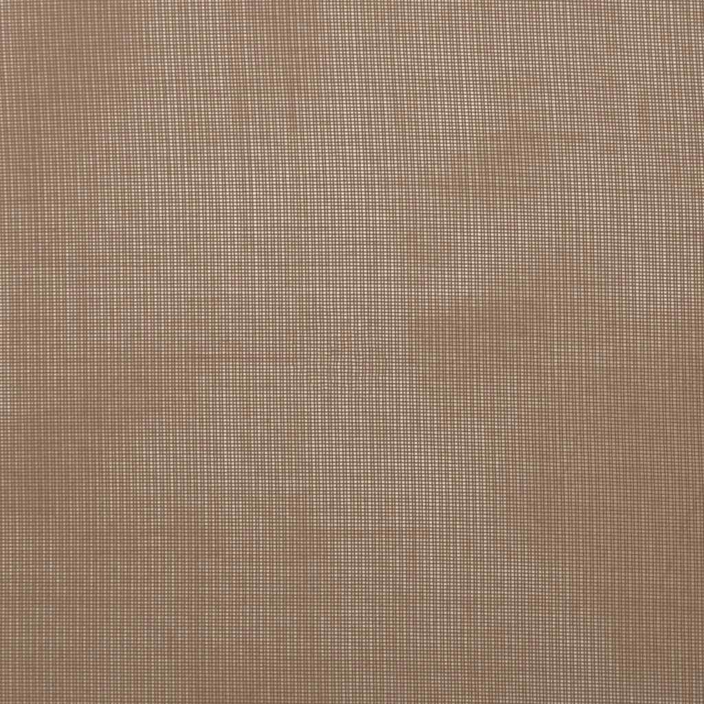 Tende in Voile con Tasche per Aste 2 pz Marrone Chiaro | homemem39