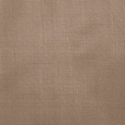 Tende in Voile con Tasche per Aste 2 pz Marrone Chiaro