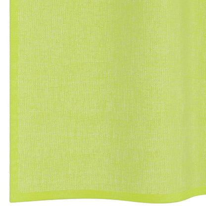 Tende in Voile con Linguetta 2 pz Verde Mela | homemem39