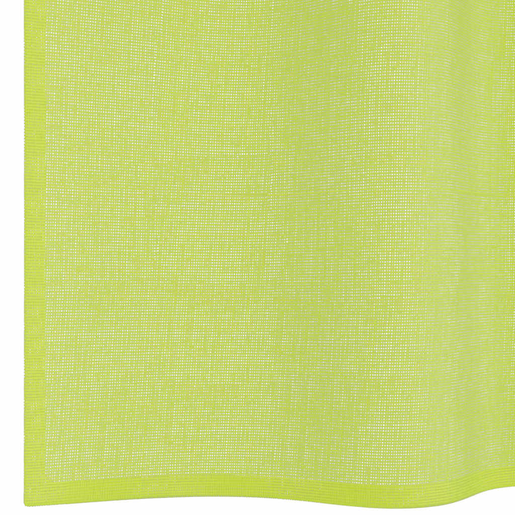 Tende in Voile con Linguetta 2 pz Verde Mela | homemem39