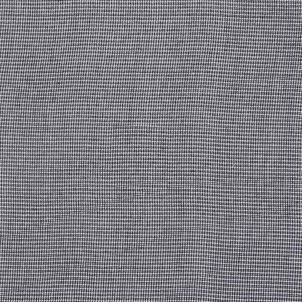 Tende in Voile con Linguetta 2 pz Nero