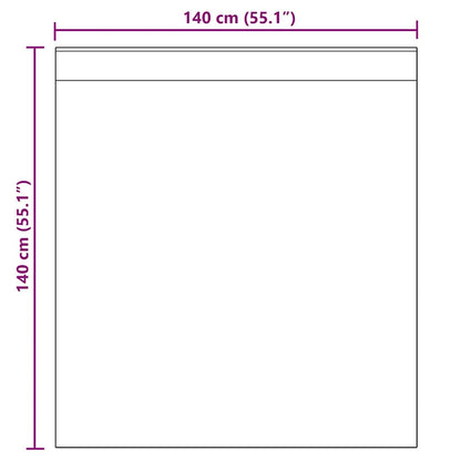 Tende in Voile con Linguetta 2 pz Marrone | homemem39