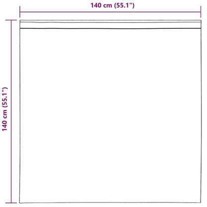 Tende in Voile con Linguetta 2 pz Crema | homemem39