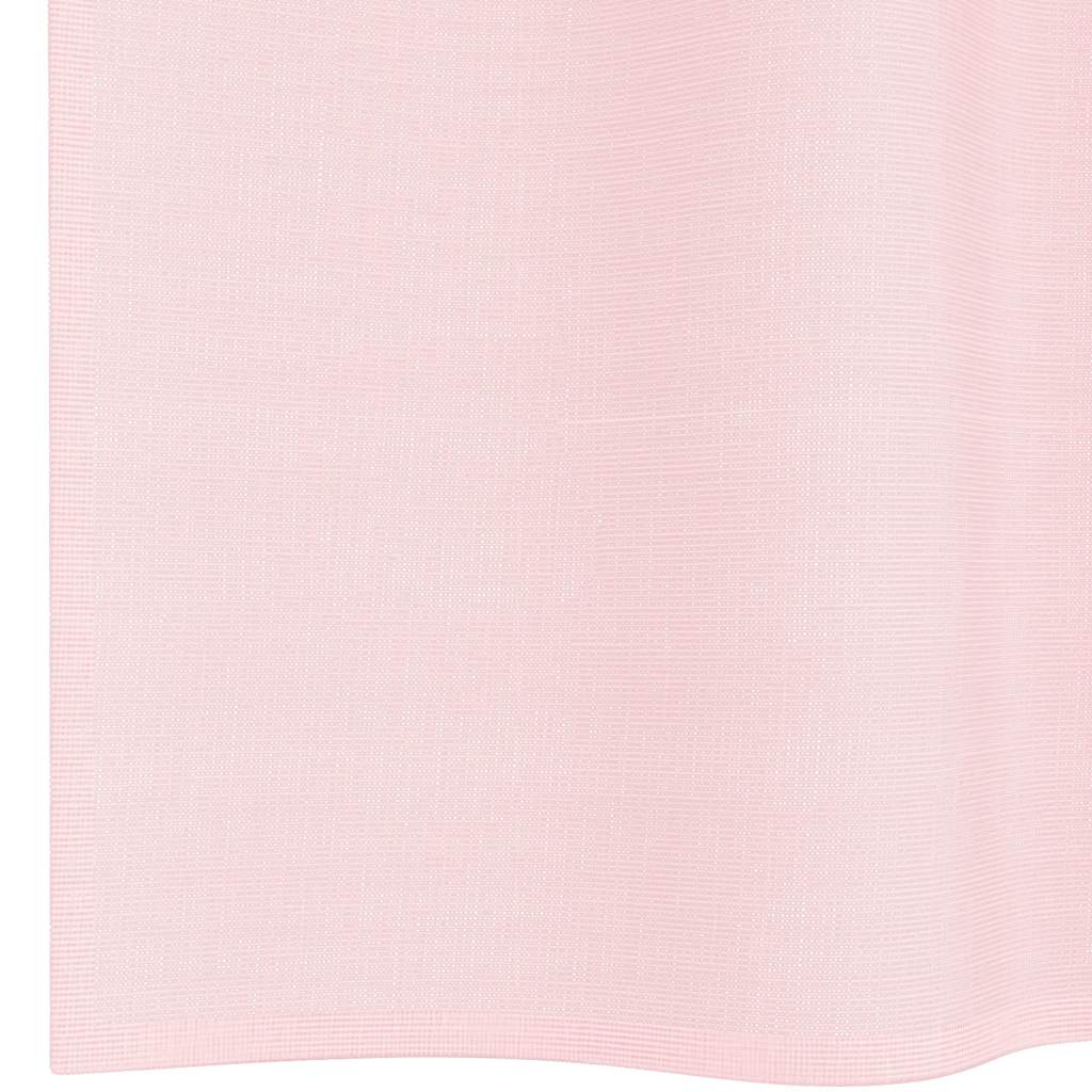 Tende in Voile con Passanti 2 pz Rosa Chiaro 140x245 cm | homemem39