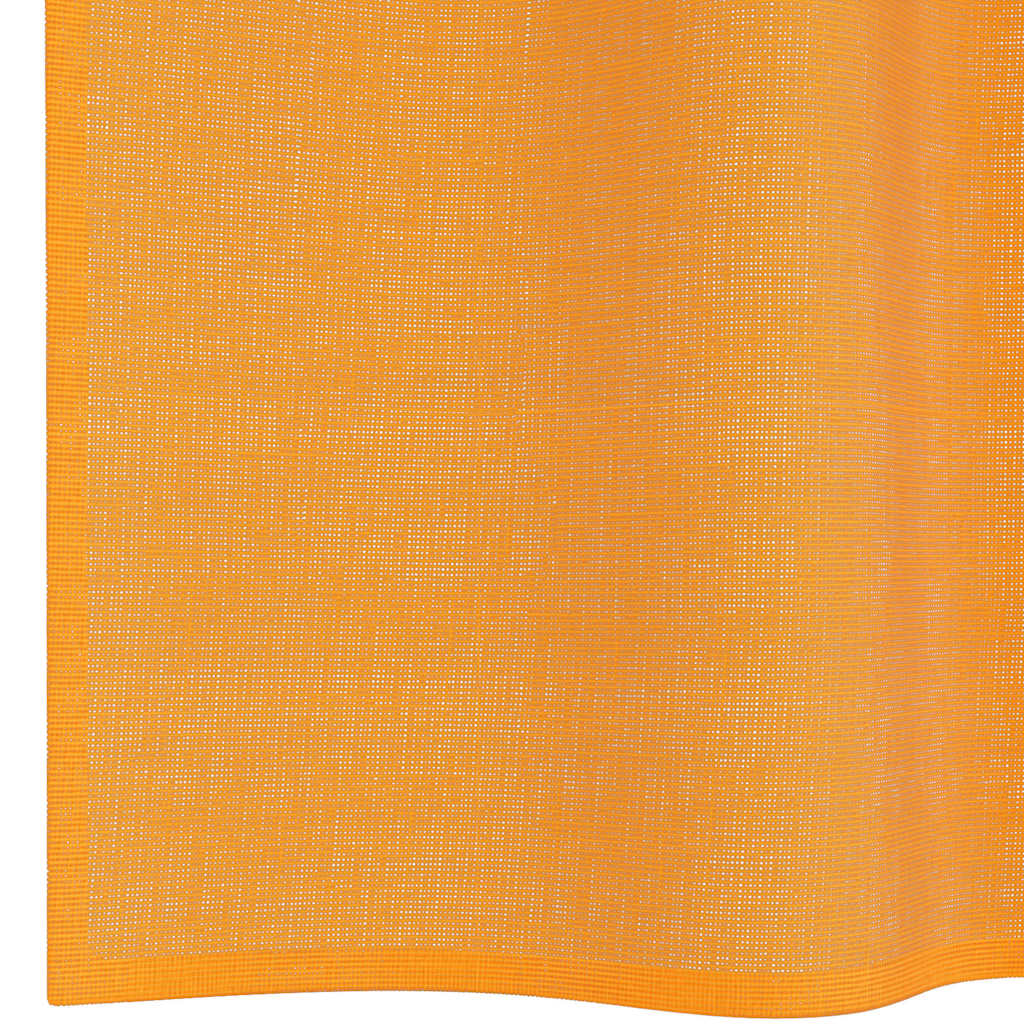Tende in Voile con Passanti 2 pz Arancio 140x245 cm