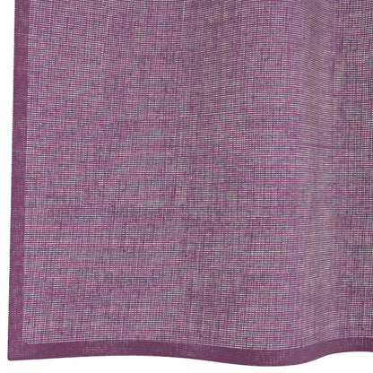 Tende in Voile con Passanti 2 pz Viola 140x245 cm | homemem39