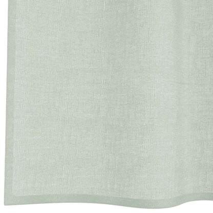 Tende in Voile con Passanti 2 pz Grigio Chiaro 140x140 cm | homemem39