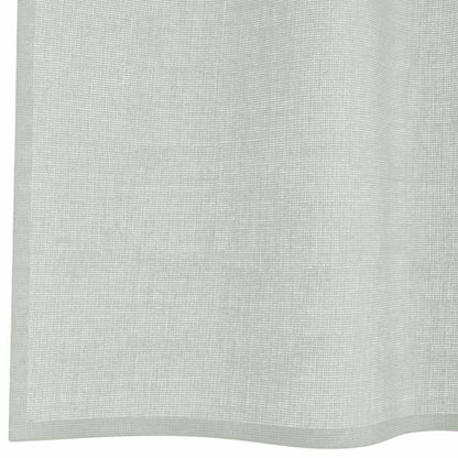 Tende in Voile con Passanti 2 pz Grigio Chiaro 140x245 cm