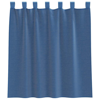 Tende in Voile con Passanti 2 pz Grigio Chiaro 140x260 cm