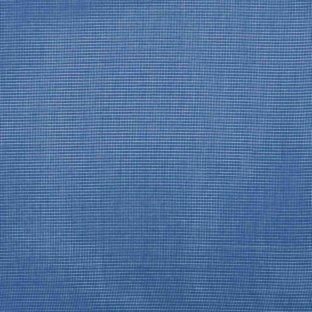 Tende in Voile con Passanti 2 pz Blu Reale 140x175 cm