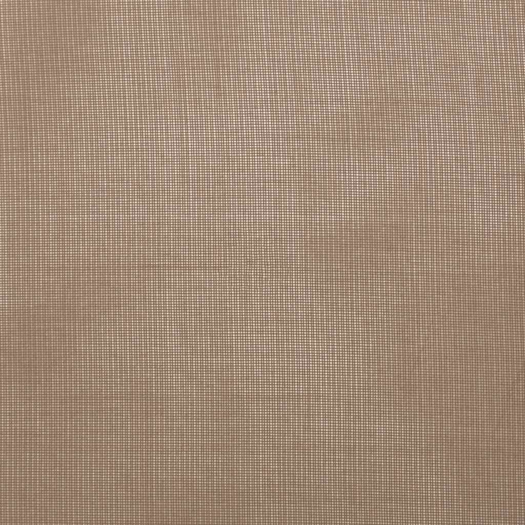 Tende in Voile con Passanti 2 pz Marrone Chiaro 140x175 cm | homemem39