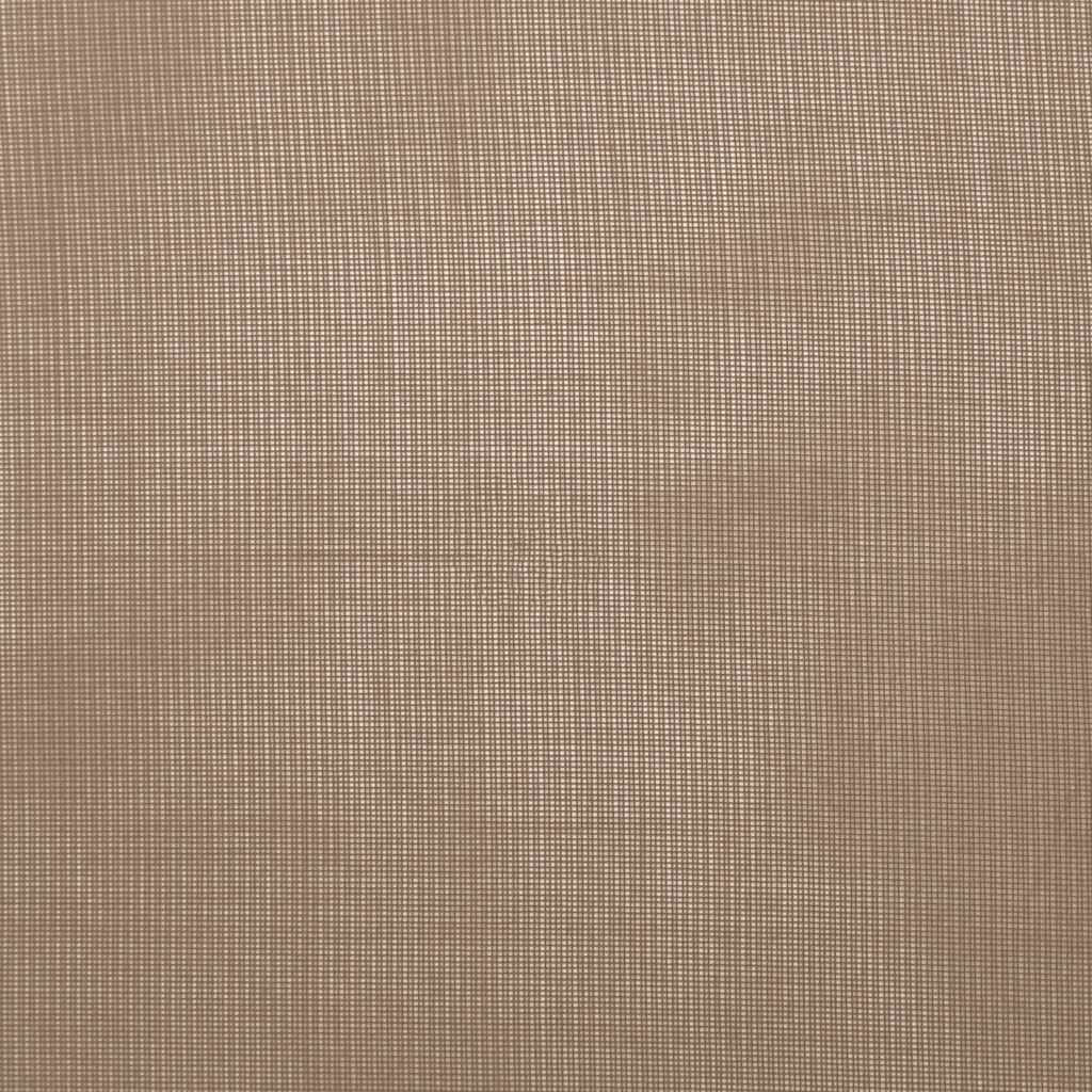 Tende in Voile con Passanti 2 pz Marrone Chiaro 140x260 cm | homemem39