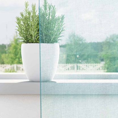 Tende in Voile con Passanti 2 pz Turchese 140x225 cm | homemem39