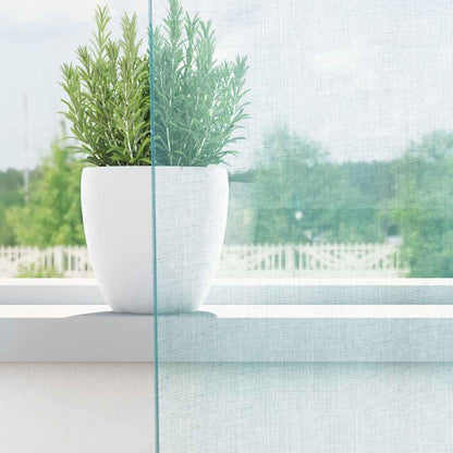 Tende in Voile con Passanti 2 pz Turchese 140x245 cm | homemem39