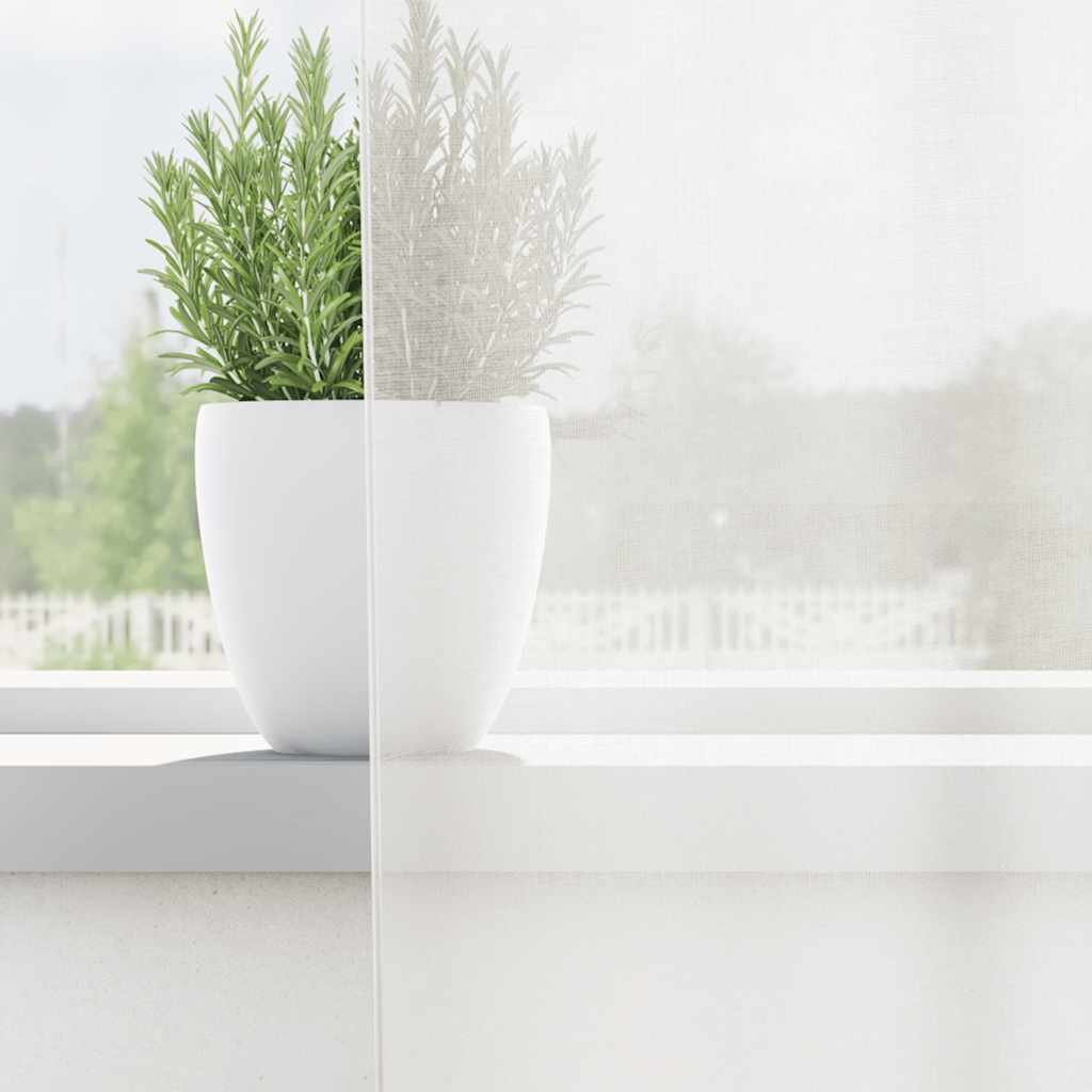 Tende in Voile con Passanti 2 pz Bianco 140x175 cm | homemem39