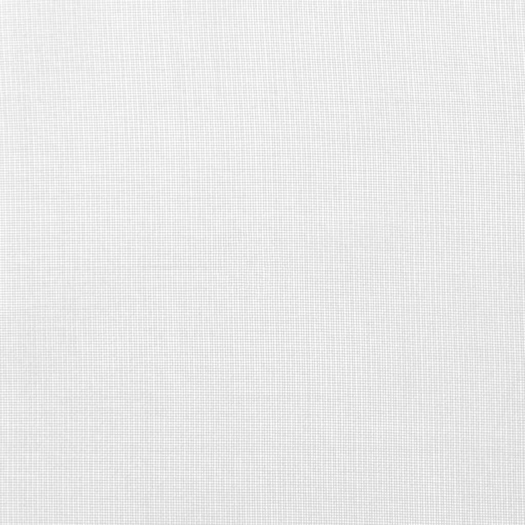Tende in Voile con Passanti 2 pz Bianco 140x175 cm | homemem39