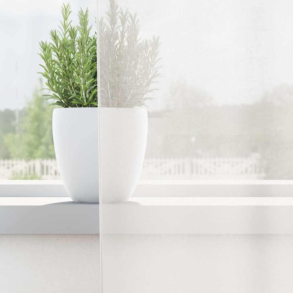 Tende in Voile con Passanti 2 pz Bianco 140x225 cm | homemem39