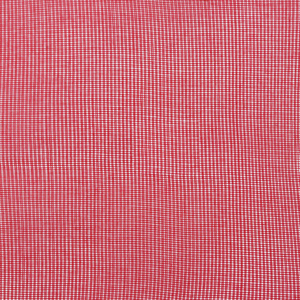 Tende in Voile con Passanti 2 pz Rosso Vino 140x175 cm