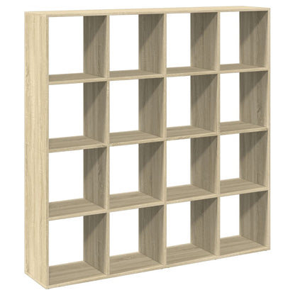 Libreria Rovere Sonoma 137,5x29x137,5 cm in Legno Multistrato