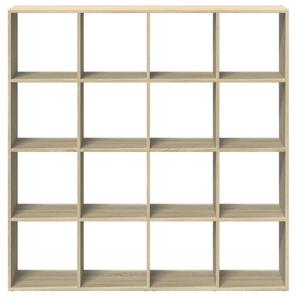 Libreria Rovere Sonoma 137,5x29x137,5 cm in Legno Multistrato