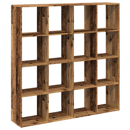 Libreria Legno Antico 137,5x29x137,5 cm in Legno Multistrato