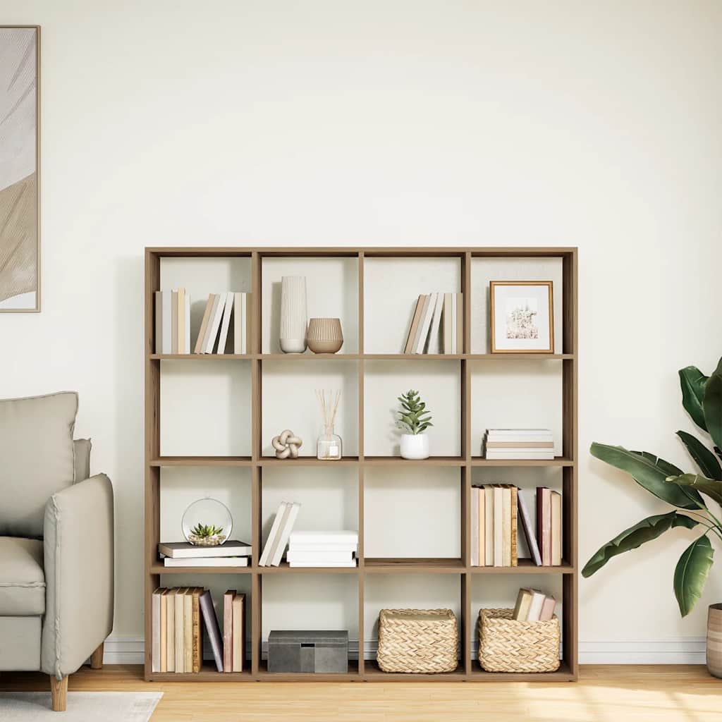 Libreria Rovere Artigianale 102x29x143 cm in Legno Multistrato | homemem39