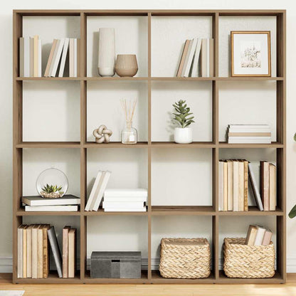 Libreria Rovere Artigianale 102x29x143 cm in Legno Multistrato | homemem39