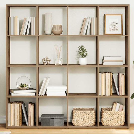 Libreria Rovere Artigianale 102x29x143 cm in Legno Multistrato | homemem39