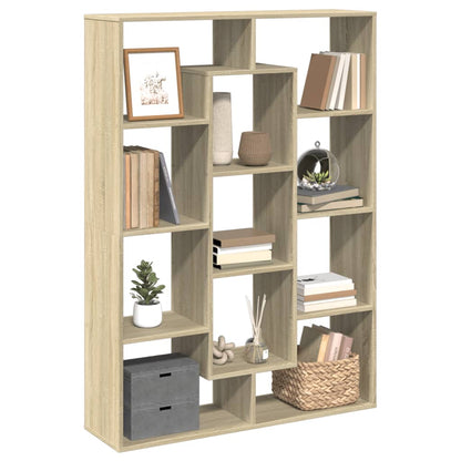 Libreria Rovere Sonoma 102x29x143 cm in Legno Multistrato