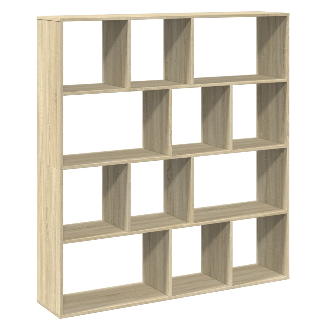 Libreria Rovere Sonoma 132x29x141,5 cm in Legno Multistrato