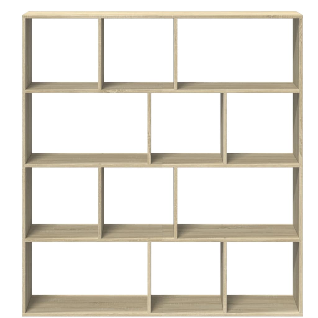 Libreria Rovere Sonoma 132x29x141,5 cm in Legno Multistrato