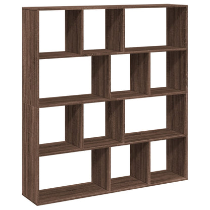 Libreria Rovere Marrone 132x29x141,5 cm in Legno Multistrato