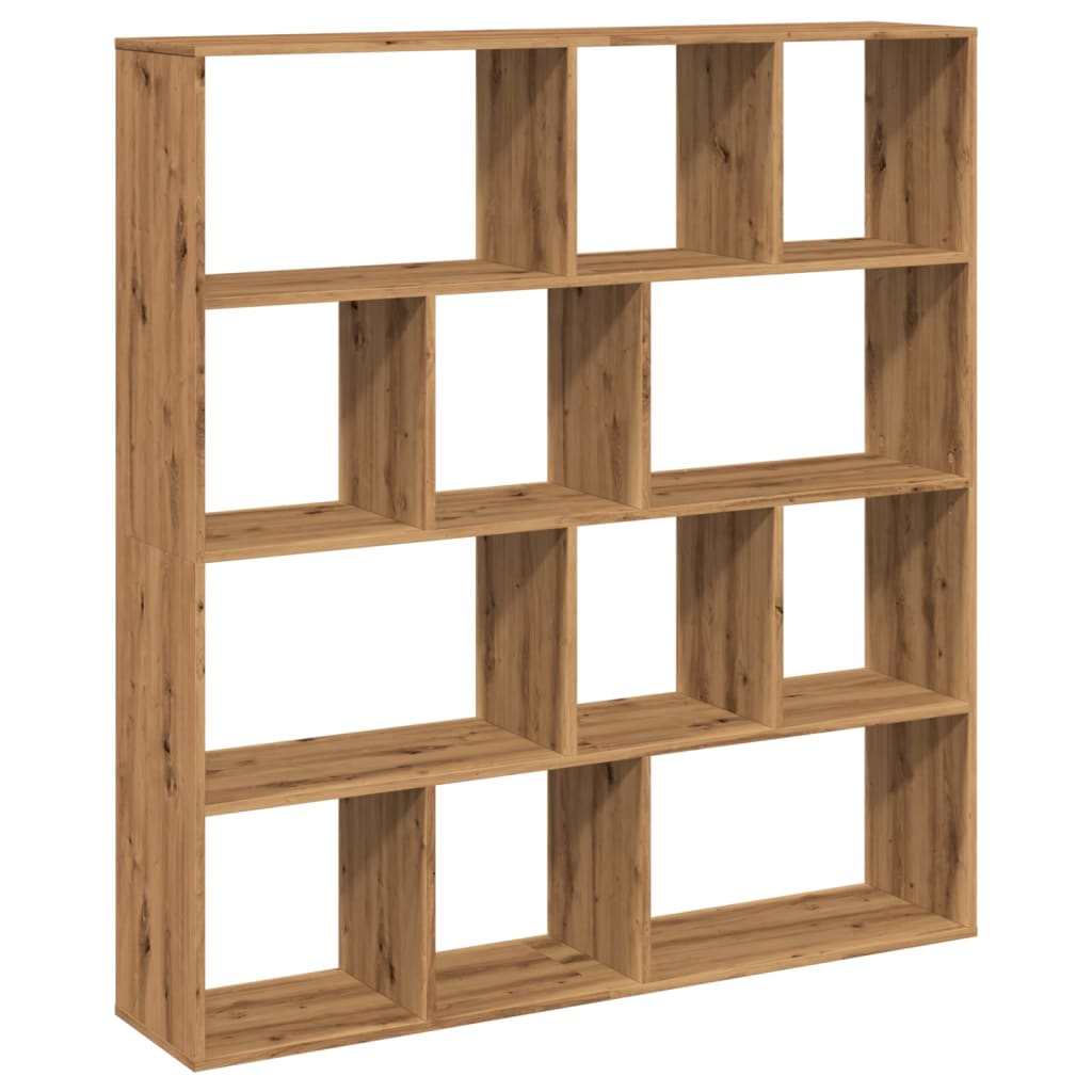 Libreria Rovere Artigianale 132x29x141,5cm in Legno Multistrato