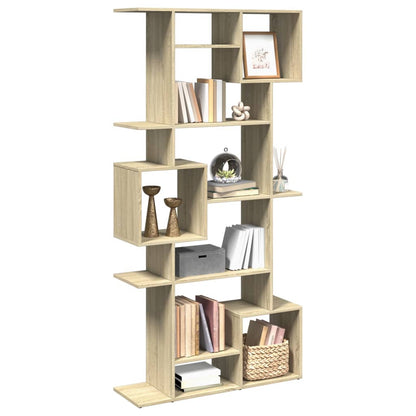 Libreria Rovere Sonoma 92x29x188 cm in Legno Multistrato