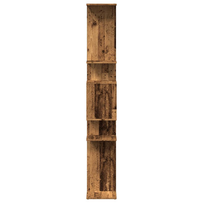 Libreria Rovere Fumo 92x29x188 cm in Legno Multistrato