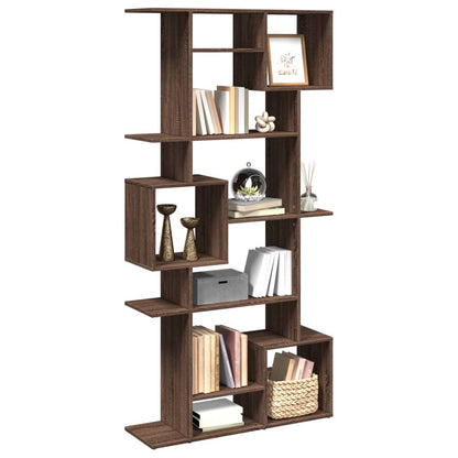 Libreria Rovere Marrone 92x29x188 cm in Legno Multistrato