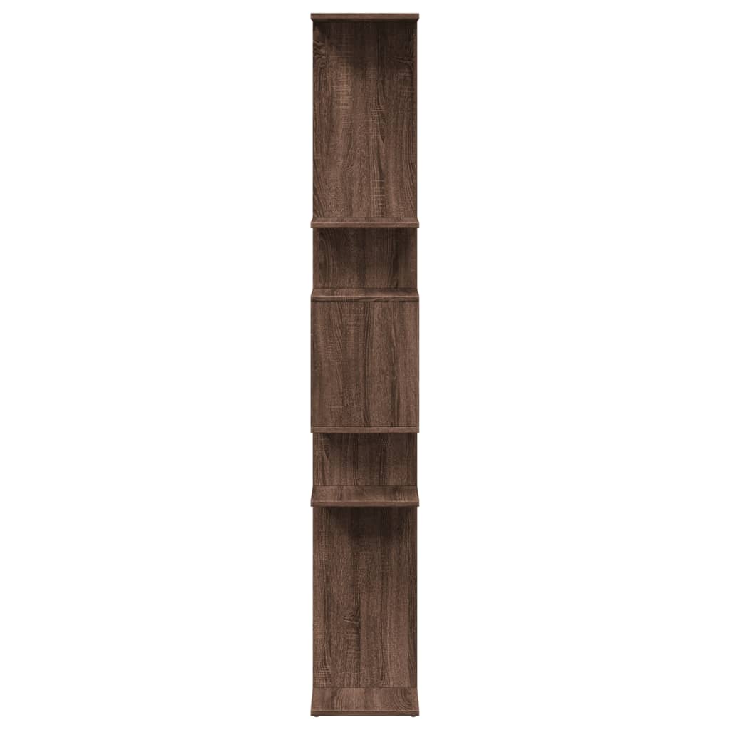 Libreria Rovere Marrone 92x29x188 cm in Legno Multistrato