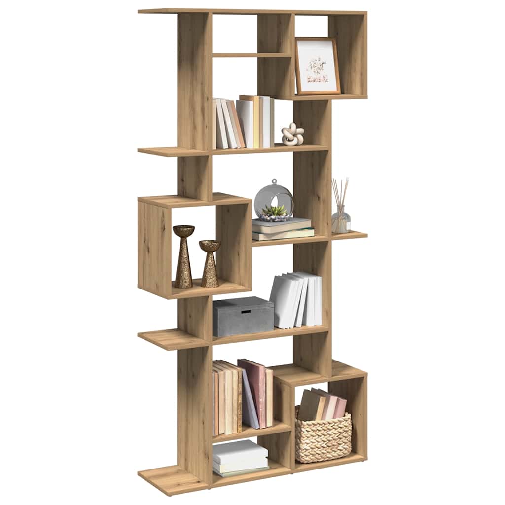 Libreria Rovere Artigianale 92x29x188 cm in Legno Multistrato