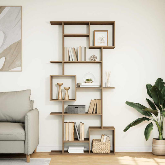 Libreria Rovere Artigianale 92x29x188 cm in Legno Multistrato