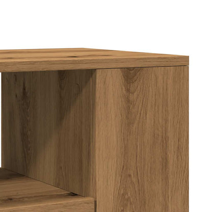 Mobile Porta TV con Ruote Artigianale 102x34,5x43 cm Truciolato | homemem39