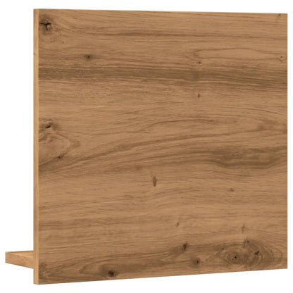 Mobile Bagno Specchio Rovere Artigianale 40x11x37 cm Truciolato | homemem39