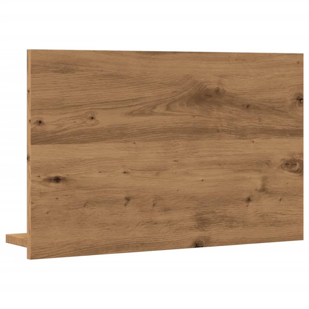 Mobile Bagno Specchio Rovere Artigianale 60x11x37 cm Truciolato | homemem39